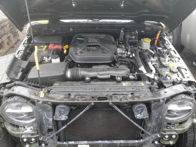 1C4JJXP67MW751071 - 2021 JEEP WRANGLER U SAHARA 4XE GREEN photo 11