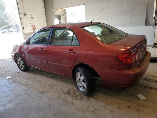 2T1BR30E75C350184 - 2005 TOYOTA COROLLA CE RED photo 2