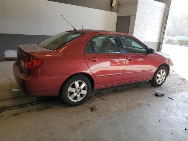 2T1BR30E75C350184 - 2005 TOYOTA COROLLA CE RED photo 3