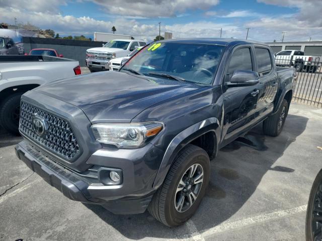 3TMCZ5AN1KM209984 - 2019 TOYOTA TACOMA DOUBLE CAB 灰色 照片 2