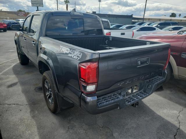 3TMCZ5AN1KM209984 - 2019 TOYOTA TACOMA DOUBLE CAB 灰色 照片 3