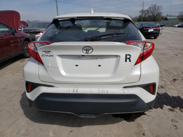 JTNKHMBX7L1075842 - 2020 TOYOTA C-HR XLE WHITE photo 6