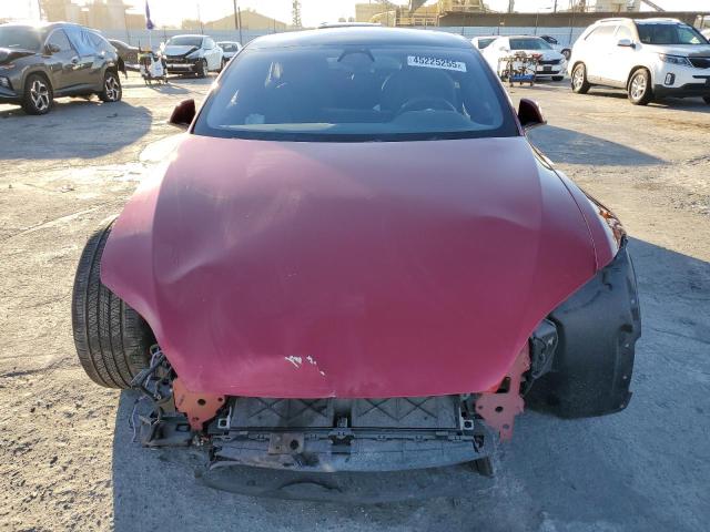 5YJSA1E53PF511536 - 2023 TESLA MODEL S RED photo 5