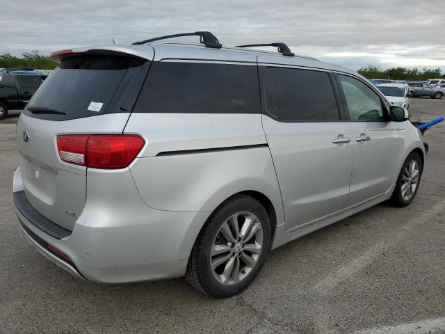 KNDME5C18G6185328 - 2016 KIA SEDONA SXL SILVER photo 3