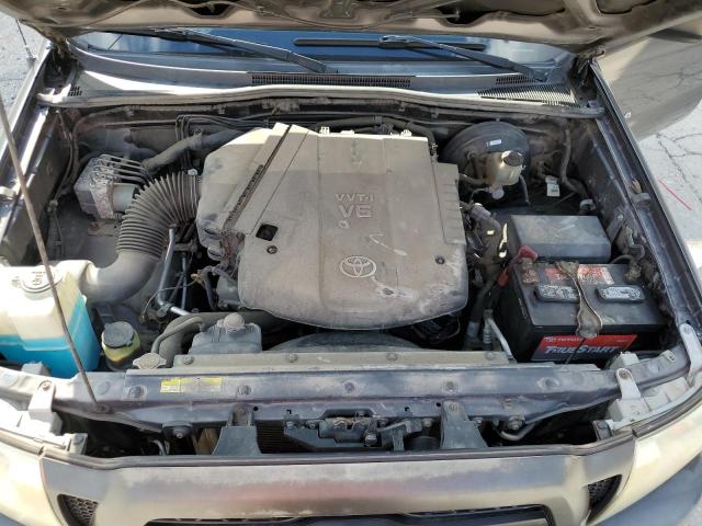 5TFUU4EN6BX019289 - 2011 TOYOTA TACOMA ACCESS CAB ნაცრისფერი ფოტო 11