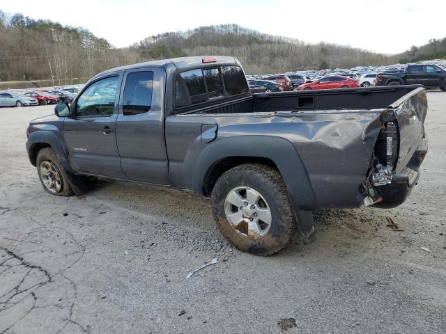 5TFUU4EN6BX019289 - 2011 TOYOTA TACOMA ACCESS CAB ნაცრისფერი ფოტო 2