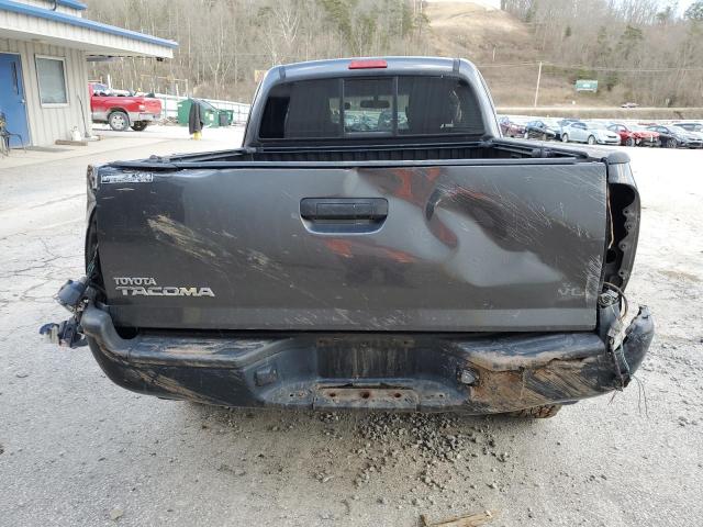 5TFUU4EN6BX019289 - 2011 TOYOTA TACOMA ACCESS CAB ნაცრისფერი ფოტო 6