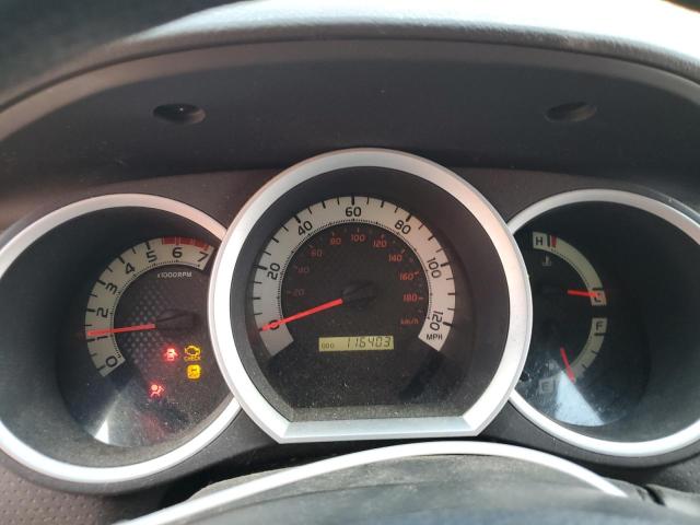 5TFUU4EN6BX019289 - 2011 TOYOTA TACOMA ACCESS CAB ნაცრისფერი ფოტო 9