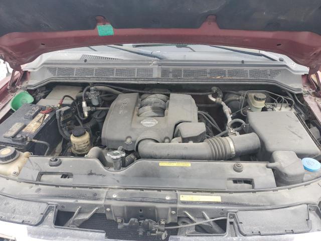 1N6AA06A84N544849 - 2004 NISSAN TITAN XE RED photo 11