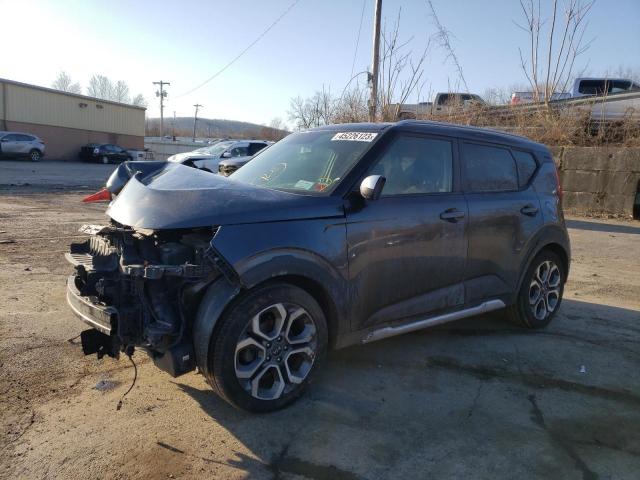 KNDJ23AU9L7089919 - 2020 KIA SOUL LX GRAY photo 1