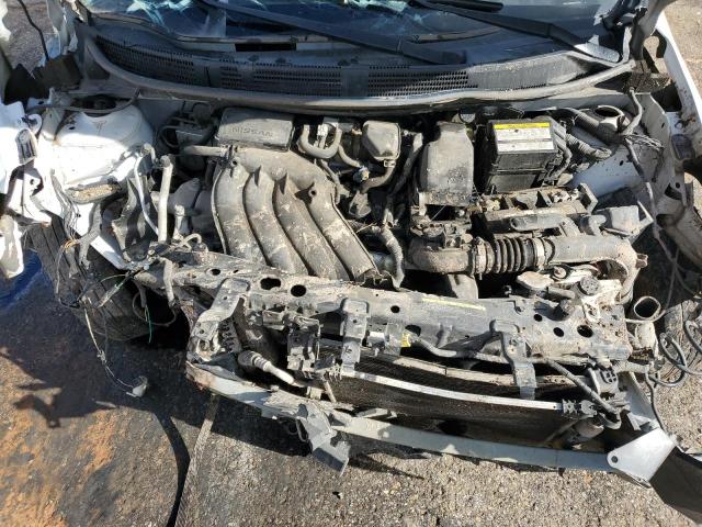 3N1CN7AP4KL878087 - 2019 NISSAN VERSA S WHITE photo 11