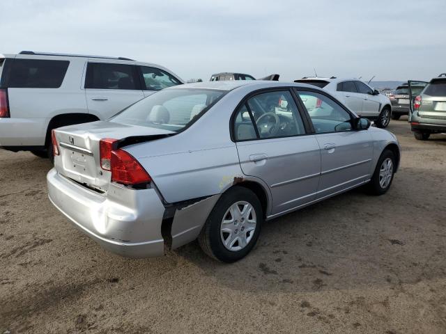 2HGES16503H577217 - 2003 HONDA CIVIC LX SILVER photo 3