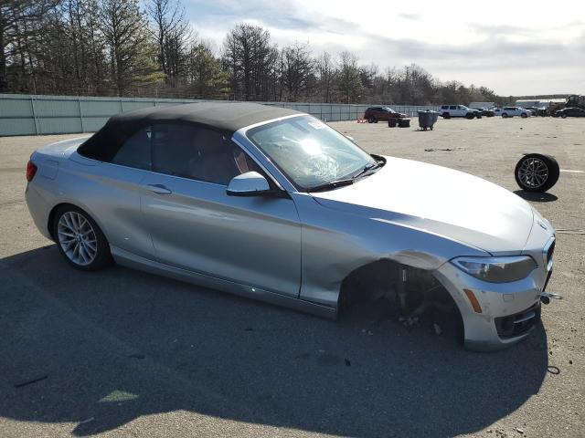 WBA1L9C57GV767345 - 2016 BMW 228 XI SULEV SILVER photo 4