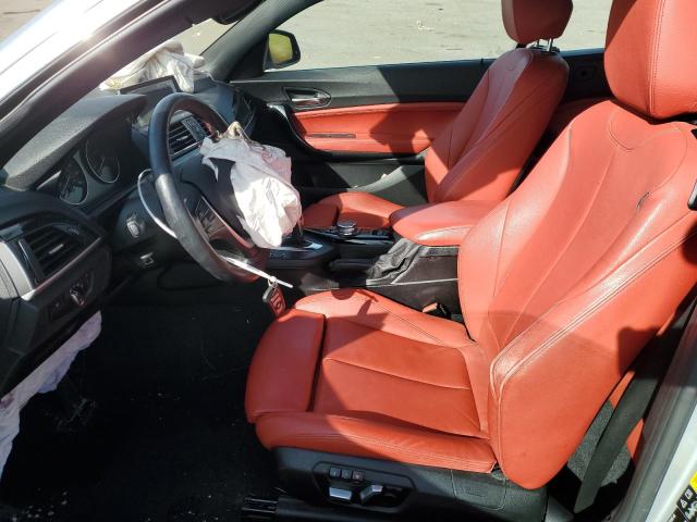 WBA1L9C57GV767345 - 2016 BMW 228 XI SULEV SILVER photo 7