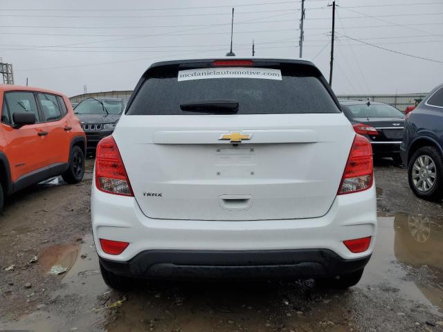 KL7CJKSB2LB066155 - 2020 CHEVROLET TRAX LS WHITE photo 6