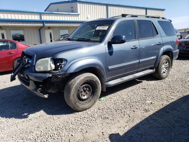5TDZT38A86S274601 - 2006 TOYOTA SEQUOIA LIMITED BLUE photo 1