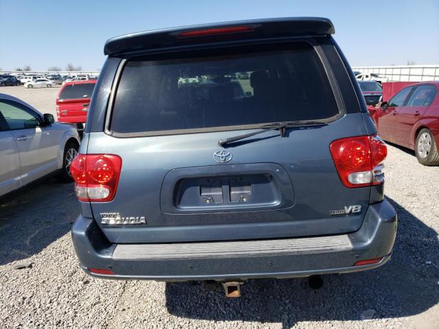 5TDZT38A86S274601 - 2006 TOYOTA SEQUOIA LIMITED BLUE photo 6