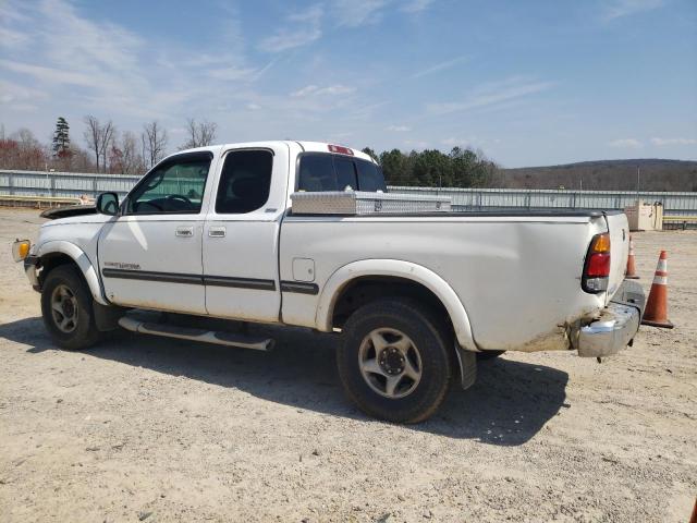 5TBBT44182S226368 - 2002 TOYOTA TUNDRA ACCESS CAB WHITE photo 2