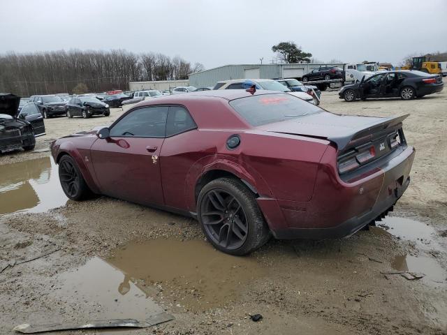 2C3CDZFJ3KH702015 - 2019 DODGE CHALLENGER R/T SCAT PACK BURGUNDY photo 2