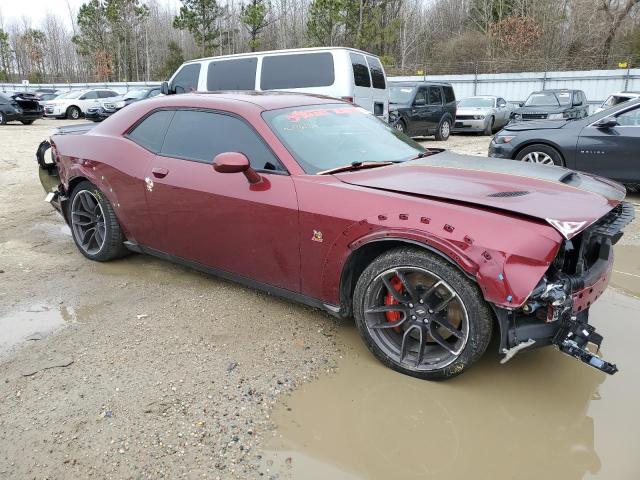 2C3CDZFJ3KH702015 - 2019 DODGE CHALLENGER R/T SCAT PACK BURGUNDY photo 4