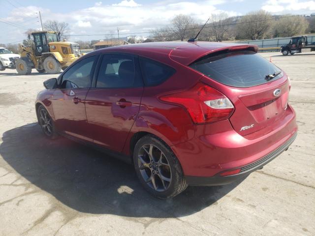 1FADP3K26EL126114 - 2014 FORD FOCUS SE RED photo 2