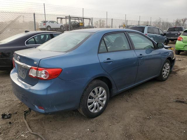 5YFBU4EE5CP042022 - 2012 TOYOTA COROLLA BASE BLUE photo 3