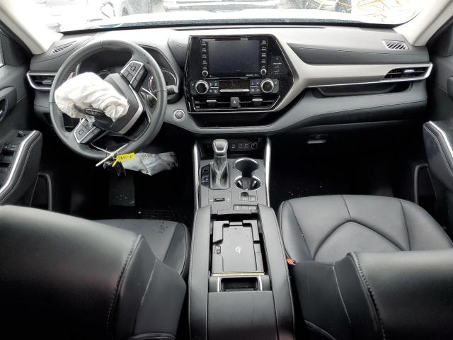 5TDHZRAH9NS119025 - 2022 TOYOTA HIGHLANDER XLE 蓝色 照片 8