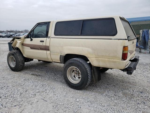 JT4RN63S7G0061557 - 1986 TOYOTA PICKUP RN63 SR5 CREAM photo 2