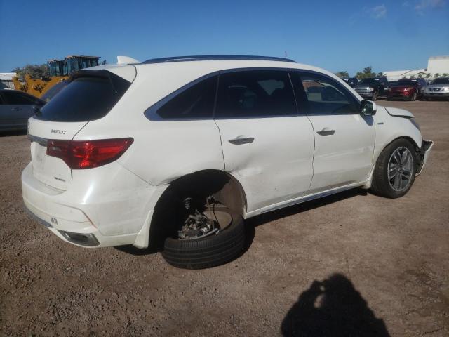 5J8YD7H72KL000845 - 2019 ACURA MDX SPORT HYBRID ADVANCE WHITE photo 3