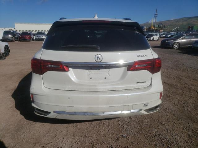 5J8YD7H72KL000845 - 2019 ACURA MDX SPORT HYBRID ADVANCE WHITE photo 6