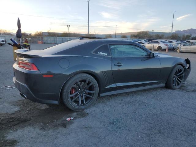 2G1FL1EP0E9801563 - 2014 CHEVROLET CAMARO ZL1 BLACK photo 3