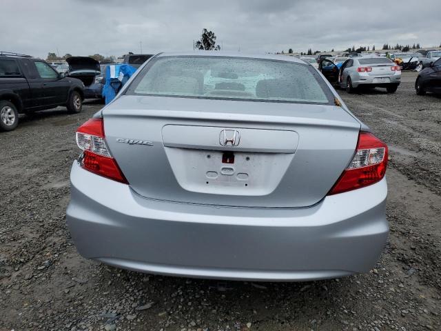 2HGFB2F91CH550721 - 2012 HONDA CIVIC EXL SILVER photo 6