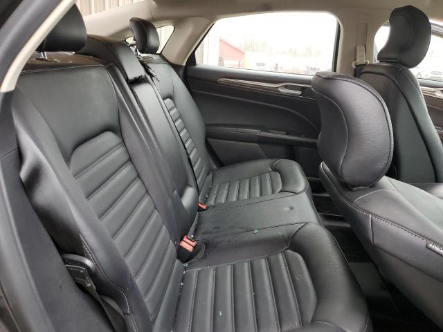 3FA6P0HD4JR193418 - 2018 FORD FUSION SE GRAY photo 10