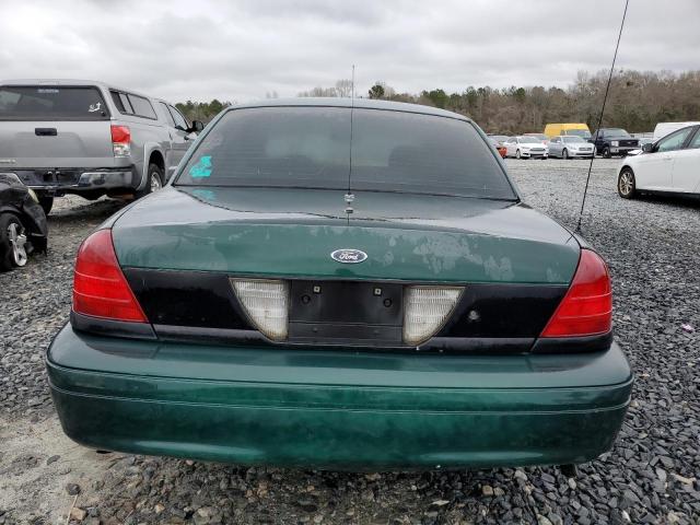 2FAHP71W85X149345 - 2005 FORD CROWN VICT POLICE INTERCEPTOR GREEN photo 6