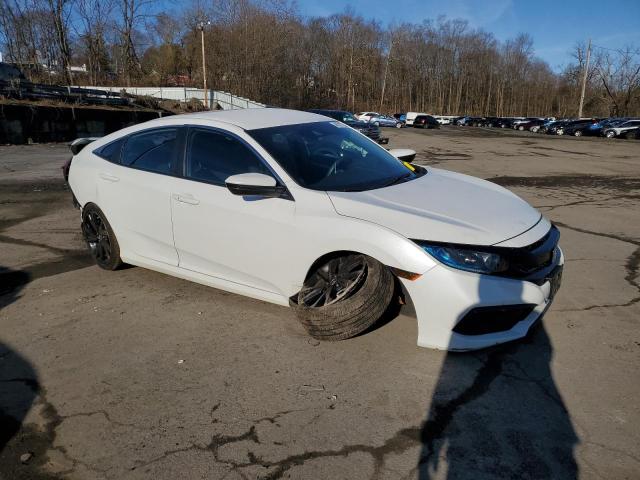 2HGFC2F80LH594780 - 2020 HONDA CIVIC SPORT WHITE photo 4