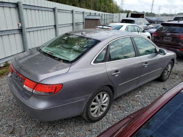 KMHFC46F97A242080 - 2007 HYUNDAI AZERA SE GRAY photo 3