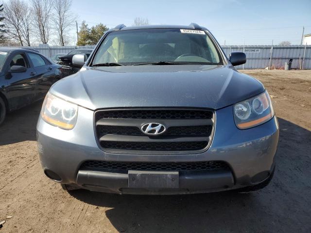 5NMSG13D79H289352 - 2009 HYUNDAI SANTA FE GLS GRAY photo 5