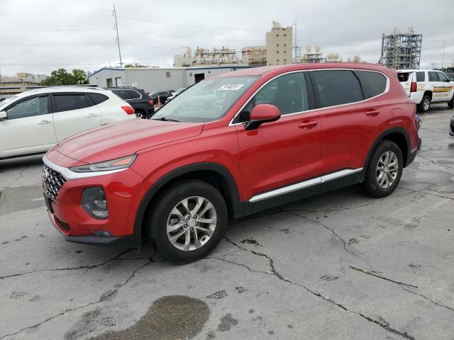 5NMS3CAD0LH230788 - 2020 HYUNDAI SANTA FE SEL RED photo 1