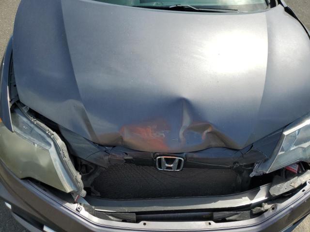 2HGFG3B02EH500380 - 2014 HONDA CIVIC EXL GRAY photo 11