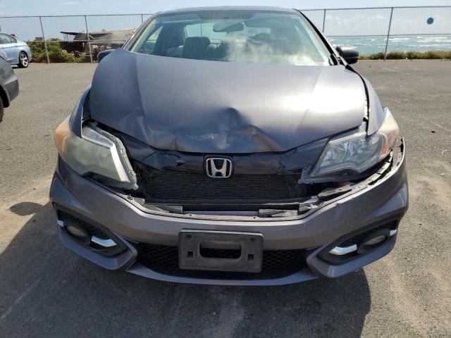 2HGFG3B02EH500380 - 2014 HONDA CIVIC EXL GRAY photo 5