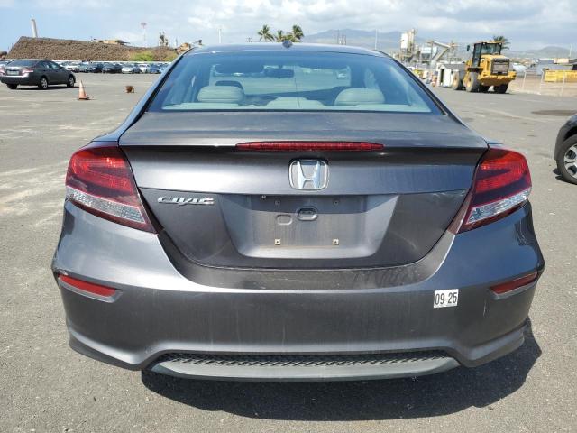 2HGFG3B02EH500380 - 2014 HONDA CIVIC EXL GRAY photo 6
