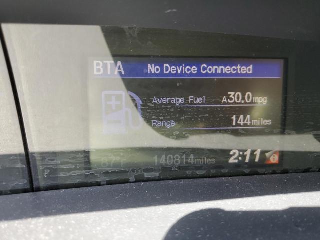 2HGFG3B02EH500380 - 2014 HONDA CIVIC EXL GRAY photo 9