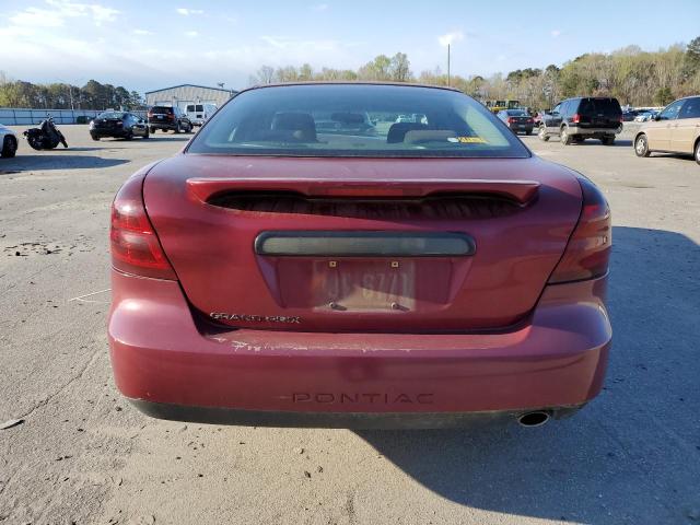 2G2WP552X61188153 - 2006 PONTIAC GRAND PRIX 红色 照片 6