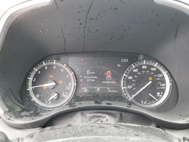 5TDGZRBH6MS140438 - 2021 TOYOTA HIGHLANDER XLE BLUE photo 9