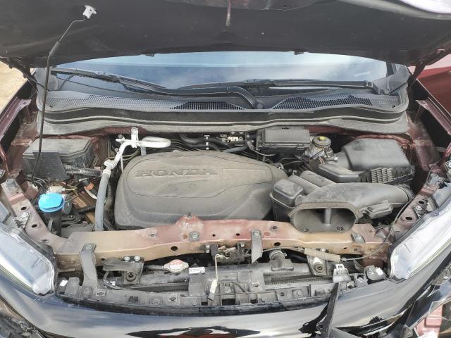 5FNYF8H59MB023395 - 2021 HONDA PASSPORT EXL ბურგუნდია ფოტო 11