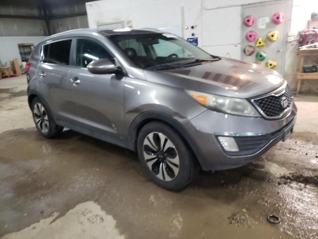 KNDPC3A68D7425358 - 2013 KIA SPORTAGE SX SILVER photo 4