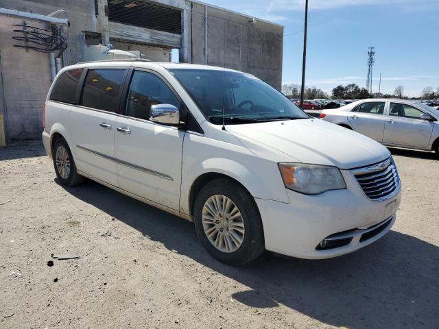 2C4RC1CG0CR175761 - 2012 CHRYSLER TOWN & COU TOURING L WHITE photo 4