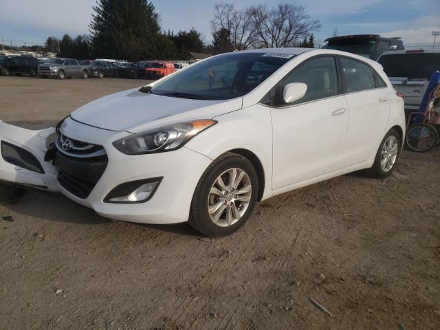 KMHD35LEXDU052078 - 2013 HYUNDAI ELANTRA GT WHITE photo 1