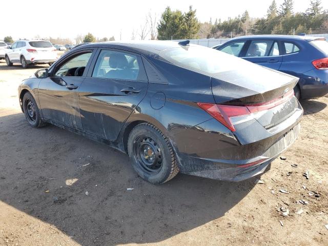 KMHLM4AG1NU308990 - 2022 HYUNDAI ELANTRA SEL BLACK photo 2