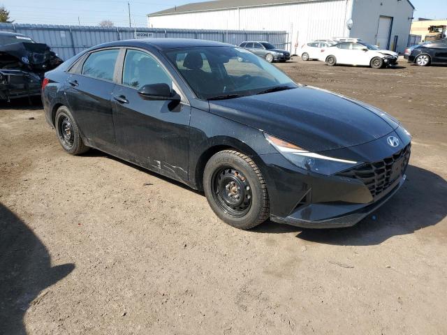 KMHLM4AG1NU308990 - 2022 HYUNDAI ELANTRA SEL BLACK photo 4